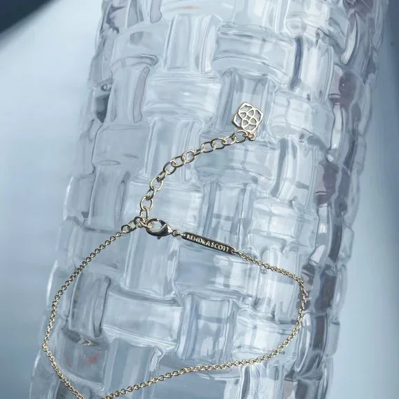 Kendra Scott Elisa Emerald Cat's Eye Gold - Picture 4 of 4